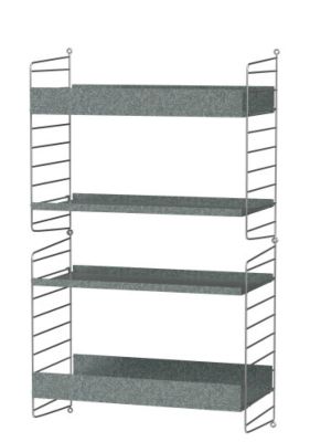 String Outdoor Wall Shelving System C String Furniture